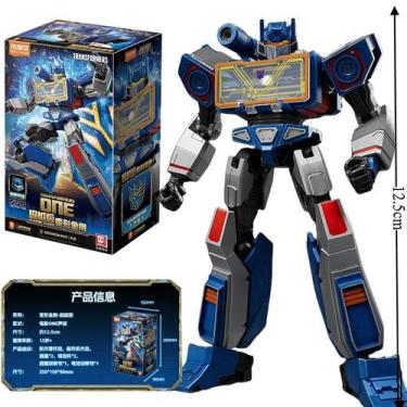 Imagem de Transformers Optimus Prime Megatron Shockwave Blocos De Montar Bonecos
