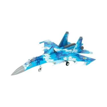 Imagem de Blocos De Montar De Avião De Caça Sukhoi Su-27 Flanker Em Escala 1/72,