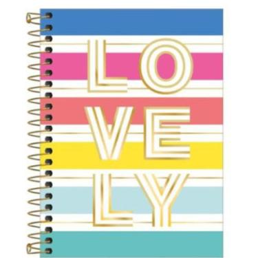 Imagem de Caderno Espiral Capa Dura Soho 1M 80 Folhas - Lovely - Tilibra