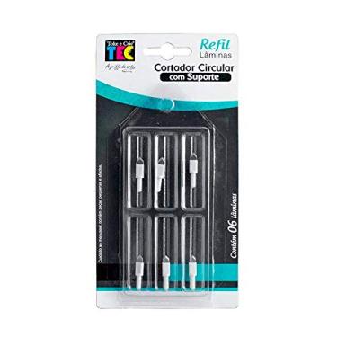 Imagem de Refil para Cortador Circular Com Suporte, Toke e Crie, Multicor