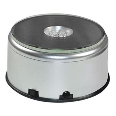 Imagem de Expositor com Iluminação LED Turner para Cristais Base de Exibição de Cristal em