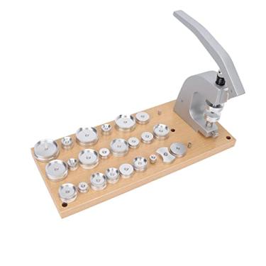 Imagem de Máquina de pressão da tampa traseira do relógio, profissional, precisa, evita arranhões, conjunto de ferramentas de pressão, processo estável de liga de alumínio para reparo de relógios