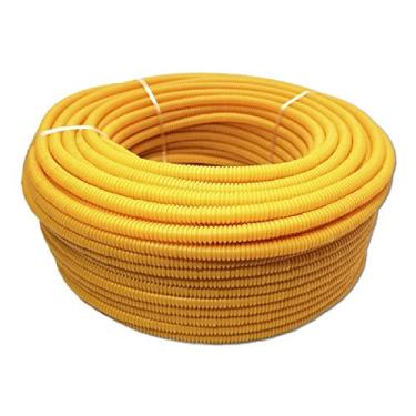 Imagem de Conduite Corrugado Amarelo Dinoplast 5/8 Polegada 50m