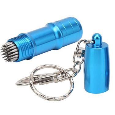 Imagem de Picador de ponta de taco de bilhar, moedor portátil e prático modelador de ponta de taco, reparando profissionais de modelagem de ponta de taco para amantes de bilhar para reparar iniciantes(Azul)