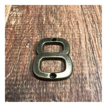 Imagem de Número 8 Residencial Pequeno para Apartamento Envelhecido