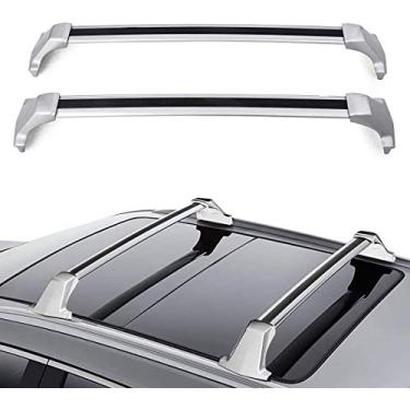 Imagem de UDP 2 peças serve para CADILAC XT4 2019 2020 2021 barra transversal ajustável trilho de telhado bagagem, bagagem, bagagem, bagagem, bagagem, bagagem, bagagem, bagagem, bagagem, bagagem, bagagem, bagagem, bagagem, bagagem, barra