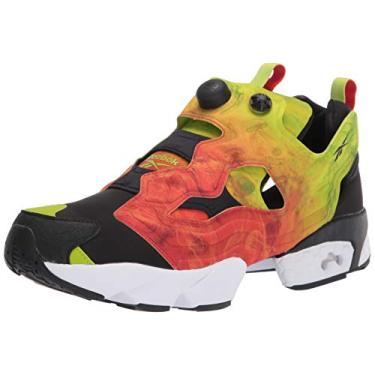 Imagem de Reebok Tênis unissex adulto Instapump Fury Og, Preto/branco/vermelho instintivo, 9.5 Women/8 Men