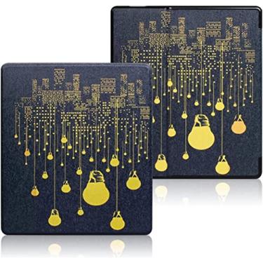 Imagem de Capa fina para Kindle Oasis 2017 9ª geração 2019 10ª geração Kindle Oasis – Capa impermeável com despertar/hibernação automática