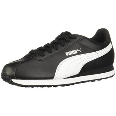 Imagem de Puma Turin Jr. Black and White Tennis Shoes (4.5C)