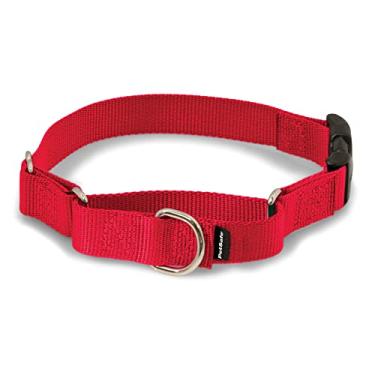 Imagem de PetSafe Coleira para cães Martingale com fivela de encaixe rápido - Pequena, 9,5 cm, vermelha