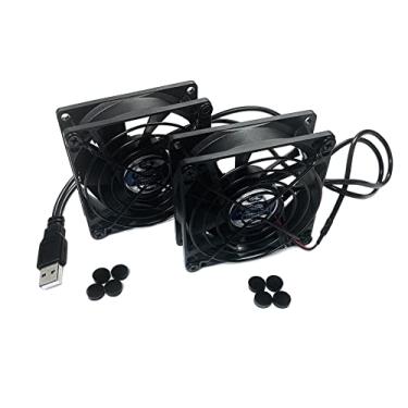 Imagem de Coolerguys Dual 80mm USB Cooling Fans