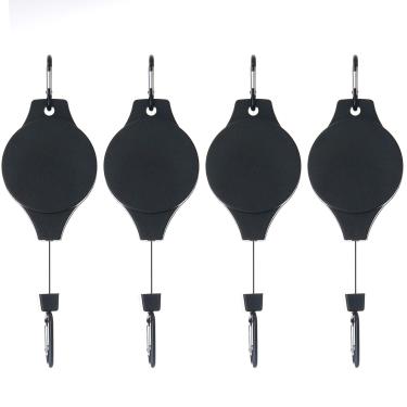 Imagem de Pacote com 4 unidades de polia de gancho retrátil MuchL