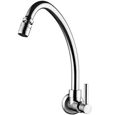 Imagem de Torneira Cozinha Parede Bica Móvel Loren Fit Slim 1168 C31, Lorenzetti, 7011135, Cromado