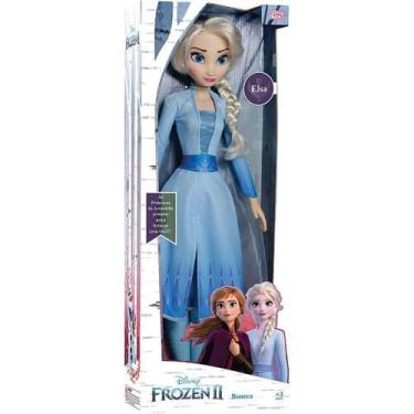 Imagem de Boneca Articulada Elsa Frozen 2 My Size 55 Cm 1740 - Baby Brink