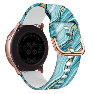 Imagem de WIKUNA Pulseira de silicone oficial de 20 mm para Garmin Move Sport Strap Pulseira de relógio para Garmin VENU 2 Plus SQ Pulseira de substituição Correa (Cor: Cor A, Tamanho: 20mm VENU-VENU SQ)