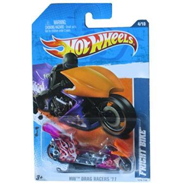 Imagem de 2011 Hot Wheels Fright Bike Roxo Transparente #124/244