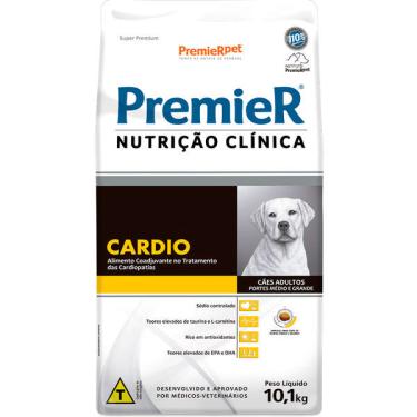 Imagem de Ração Seca PremieR Nutrição Clínica Cardio para Cães de Porte Médio e Grande - 10,1 Kg