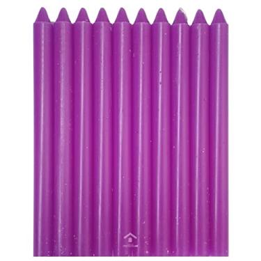 Imagem de Vela Palito Tradicional VIOLETA Pct com 10 unidades