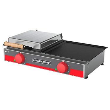 Imagem de Grill Elétrico 70cms MGE 70 Metalcubas Aço Inox Escovado 110v