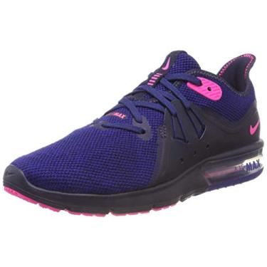 Imagem de Nike Tênis de atletismo para meninos, feminino, 38, Obsidiana azul rosa explosão Deep Royal 403, 3.5 Big Kid