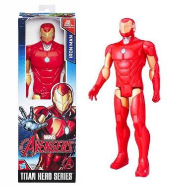 Imagem de Boneco Homem De Ferro Iron Man - Avengers Titan Hero Marvel - Hasbro