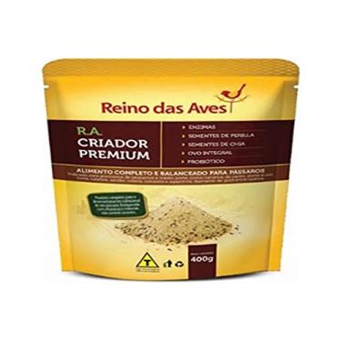 Imagem de Ração Para Aves R. A. Criador Premium 400g Reino Das Aves