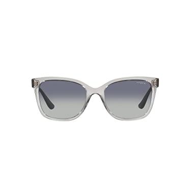 Imagem de Óculos de Sol Vogue Eyewear 0VO5426S 27264L Tam 54 / Cinza - Lentes Azul Gradiente