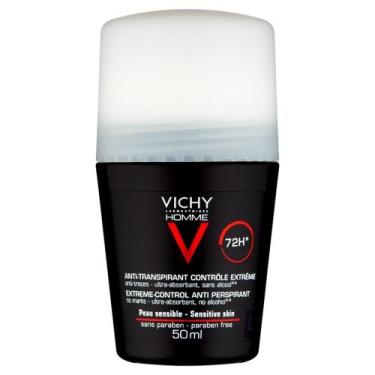 Imagem de Desodorante Antitranspirante Vichy Homme 72H Sensível Roll On 50ml