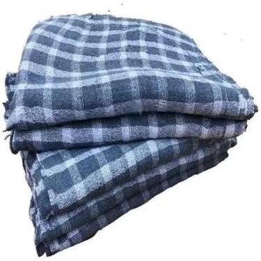 Imagem de Kit 5 Panos de Chão Xadrez Extra Grande 50cm x 80cm