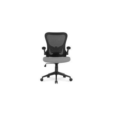Imagem de Cadeira de Escritório Ergonômica DT3 Vita, Até 120kg, Ajuste de Inclinação, Light Gray - 13907-0