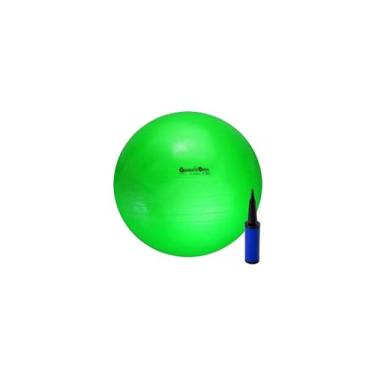 Imagem de Bola Suíça Ginástica Fisioterapia Pilates 55cm Carci Verde