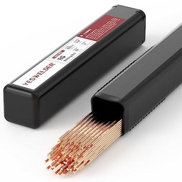 Imagem de YESWELDER Haste de solda TIG aço suave ER70S-6 3/81 x 40 cm 2,3 kg