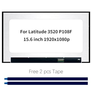 Imagem de Tela LCD de substituição para Dell Latitude 3520, Laptop FHD 1920x1080 IPS, LED sem toque