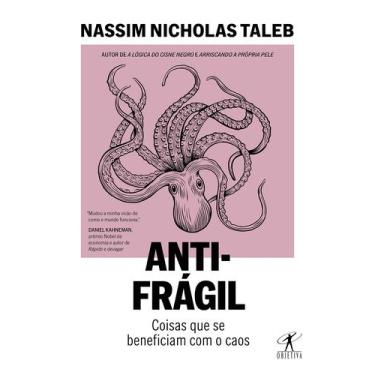 Imagem de Antifrágil - Nassim Nicholas Taleb - Nova Edição - Objetiva