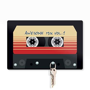 Imagem de Porta Chaves 20x16 - Awesome Mix Fita k7