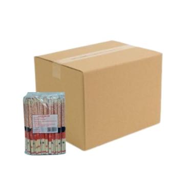 Imagem de Kit C/ 5 Hashi Waribashi de Bambu Redondo 100 Pares Ganesh