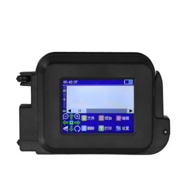 Imagem de Generic Injeção de Tinta Portátil Mini, HD 4 Xícara 100-240V Tela Colorida Impressora de Tinta Portátil Impressora de IU Interface UI Tela de Toque LED Simples para o Código QR (#1)