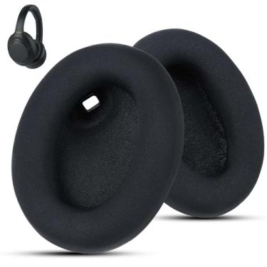 Imagem de Wzsipod Fabric Replacement Ear Pads for Sony WH-1000XM4 (XM4) Wireless Headphones, Ear Cushions Compatible with Sony Headphones, WH 1000XM4 Earpads with Smooth Fabric & Memory Foam