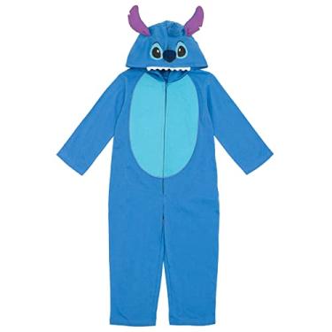 Imagem de Disney Lilo & Stitch Big Boys Zip Up Coverall Blue 14-16
