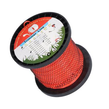 Imagem de Linha de Aparador de 2,4 Mm Redonda de Nylon Cabo de Corte de Grama Resistente Fio para Cortador de Grama de Jardim de Quintal