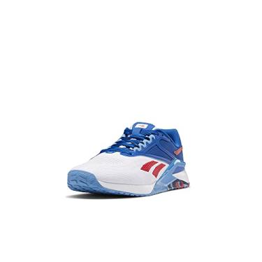 Imagem de Reebok Tênis feminino Nano X2 Cross Trainer, Vector azul/branco/vermelho, 9.5