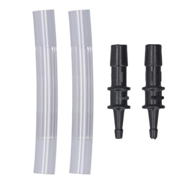 Imagem de Adaptador de Tubo Conector de Tubo Manômetro Abs, Adaptador de Tubo Medidor de Pressão para Conexão de Medidor de Pressão para Medição de Pressão