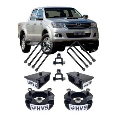 Imagem de Kit Lift Suspensão Hilux 2006-2015 Off Road Completo Soldado - ACHEI A