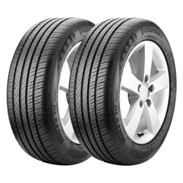 Imagem de Jogo 2 Pneus Continental Aro 17 ContiPowerContact 205/55R17 91V, 5 ano