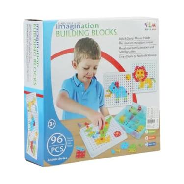 Imagem de Imagination Building Blocks 96 peças brinquedo de construção