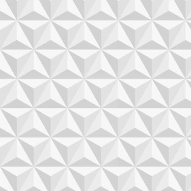 Imagem de Papel De Parede Tijolo Gesso Triangular 3D Com Efeito De Sombras - PAP