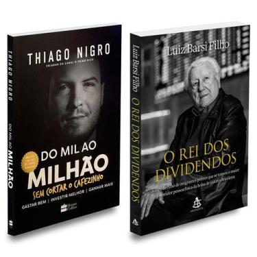 Imagem de Kit Livro O Rei Dos Dividendos + Do Mil Ao Milhão