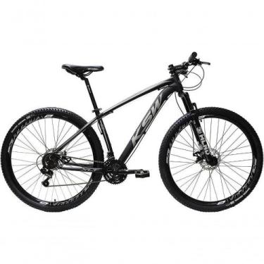 Imagem de Bicicleta Aro 29 Ksw Alum 27 Vel Freio Disco Hidráulico, 15", Preto, P