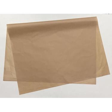 Imagem de Papel de seda 50x70 palha 50% ac116 - pacote com 100 folhas - ART COLO