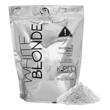 Imagem de Pó Descolorante Branco K.pro White Blonde Profissional 800g
